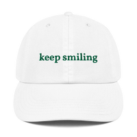 KEEP SMILING Champion Hat